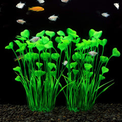 MyLifeUNIT soft-leaf design is fish-safe for swimming fish.