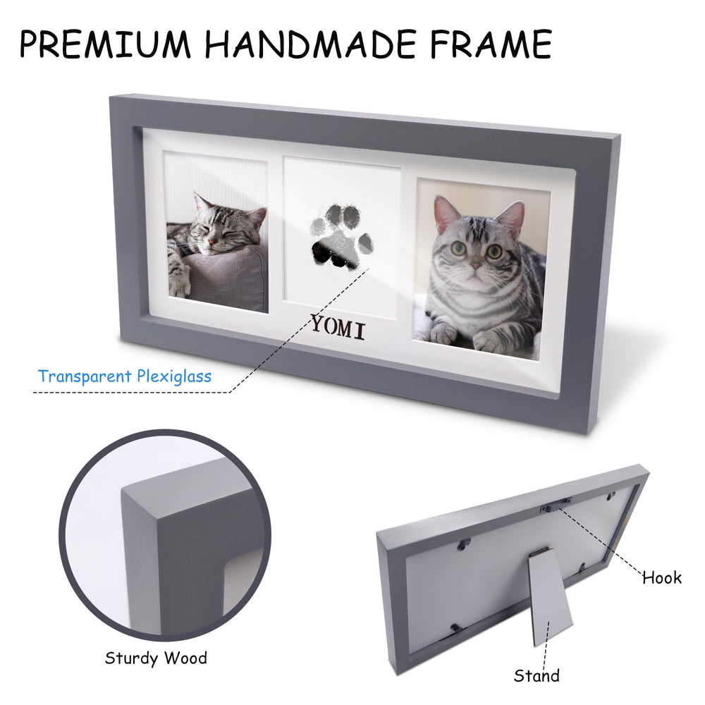 MYPAWLETS standard 3x5 photo slot holds your favorite memory.