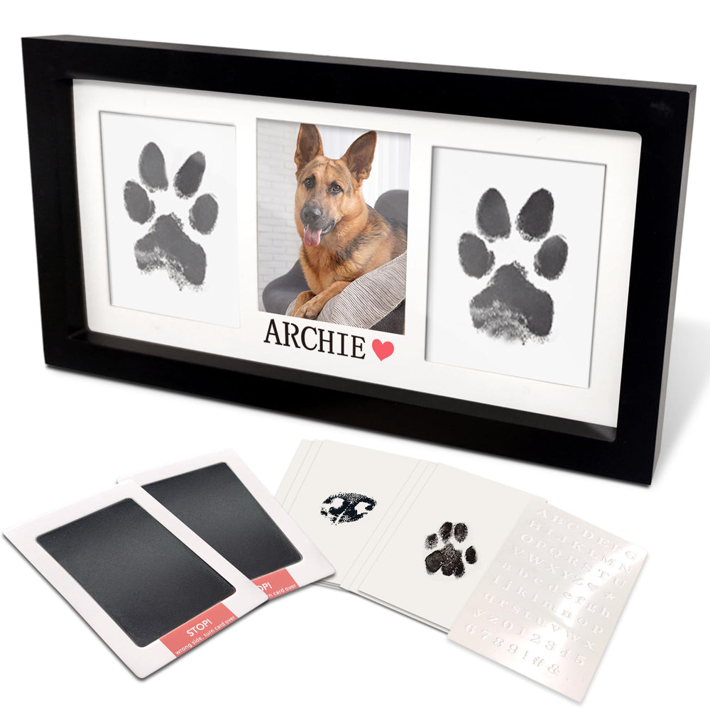 MYPAWLETS extra-large inkless stamp pad ready for clean paw impressions