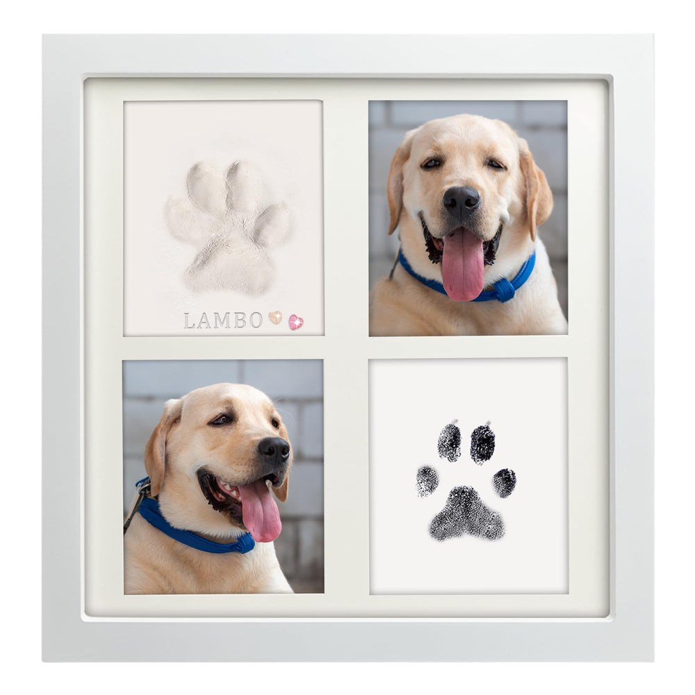 MYPAWLETS ink and clay kit open packaging shows contents for easy keepsakes.