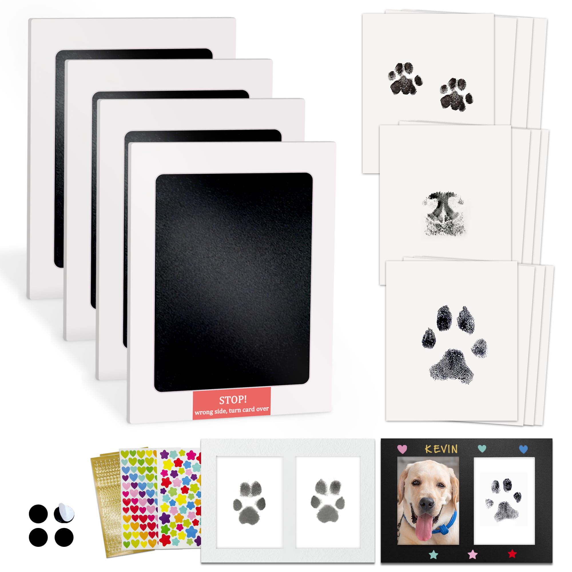 MYPAWLETS inkless ink pad captures clean paw prints for a mess-free keepsake.