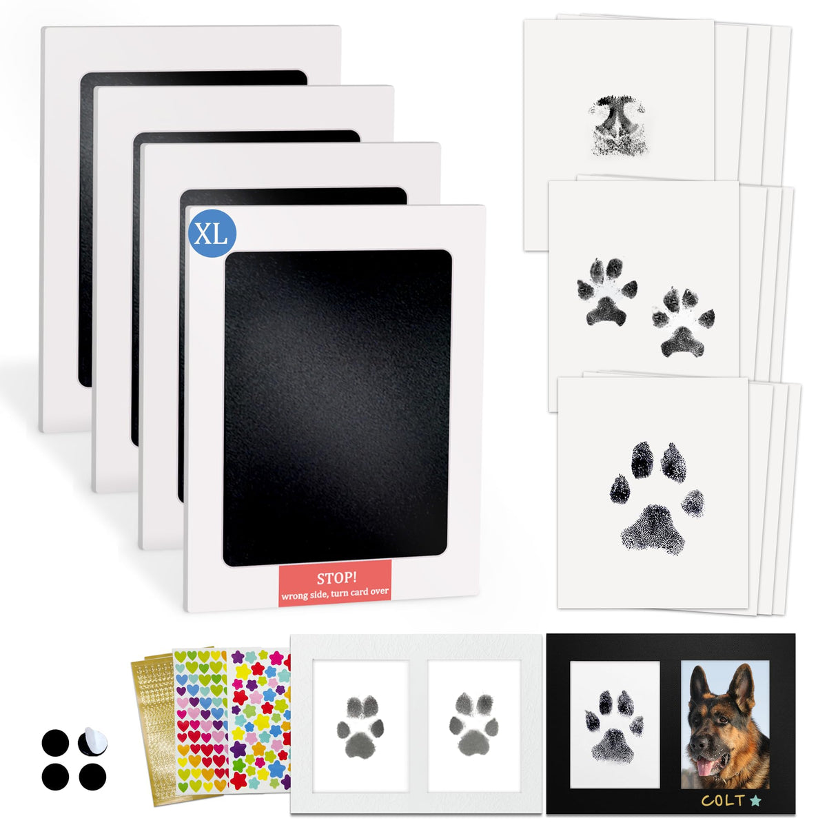 MYPAWLETS inkless paw print pad close-up for mess-free capturing