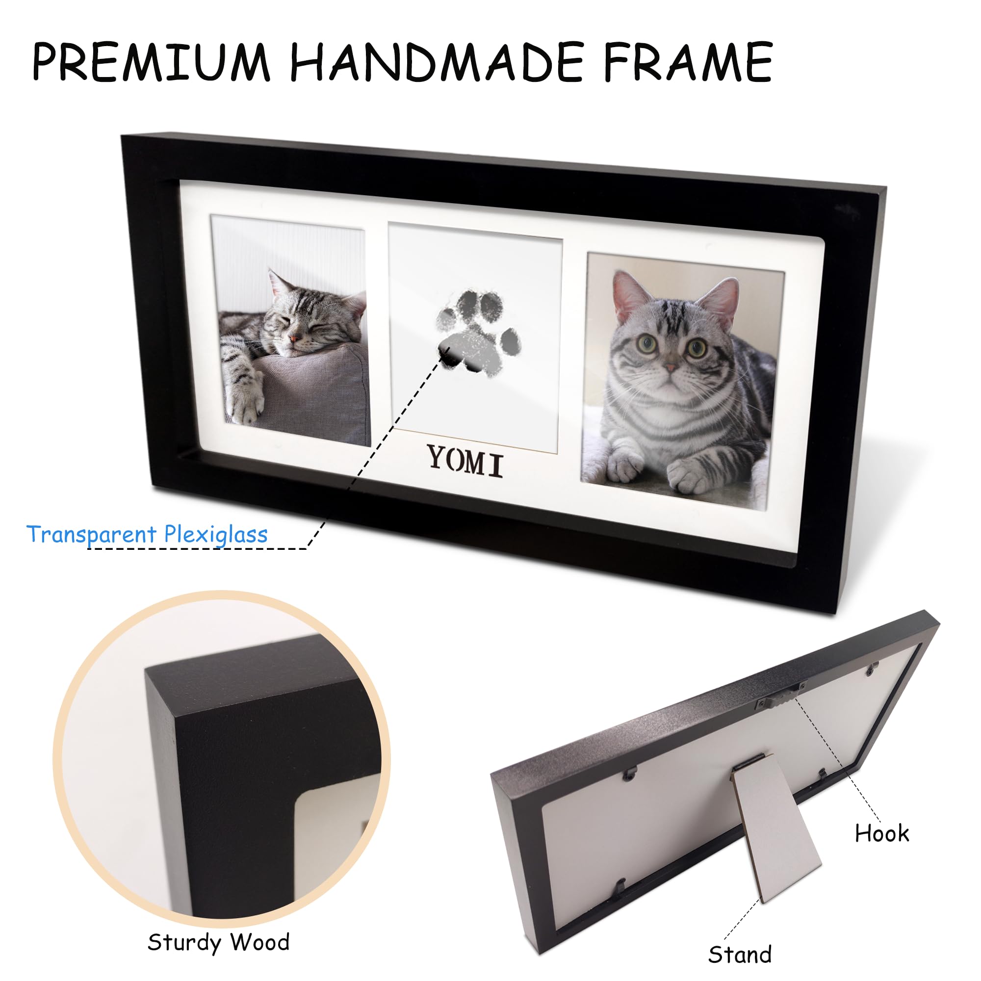 MYPAWLETS invisible nail hangers for easy wall display