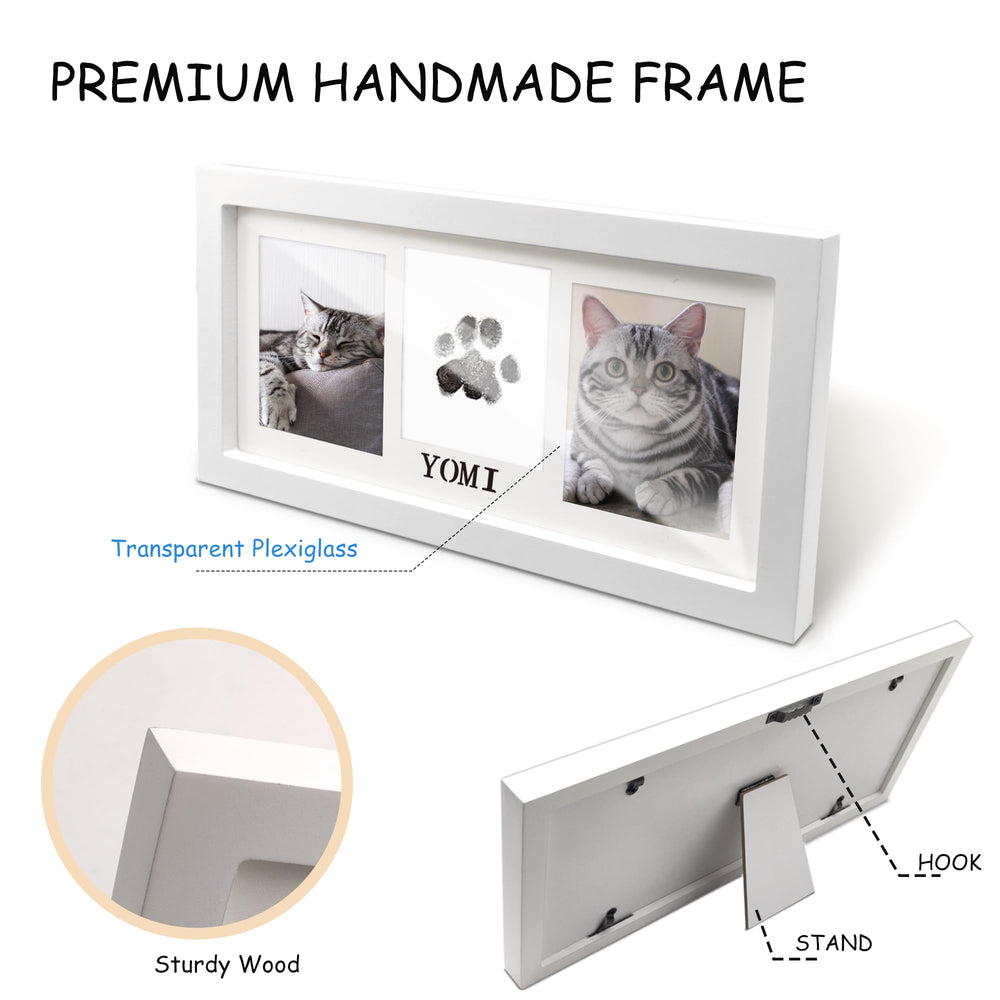 MYPAWLETS letter stencil lets you personalize with name or date on prints.