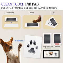 MYPAWLETS paw-print frame kit customization tool for personalized keepsake