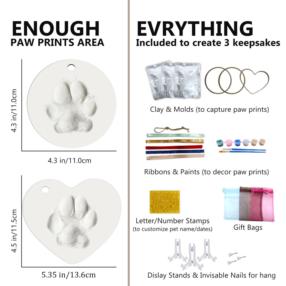 MYPAWLETS personalization stamps enable adding pet name or dates for sentimental keepsakes.