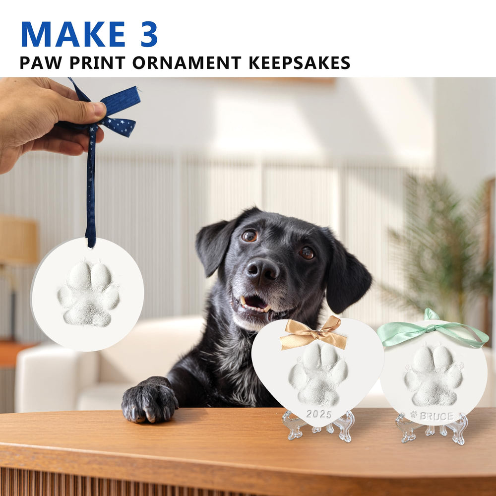MYPAWLETS soft non-toxic clay close-up showing safe, pliable material for clear prints.