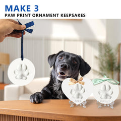 MYPAWLETS soft non-toxic clay close-up showing safe, pliable material for clear prints.