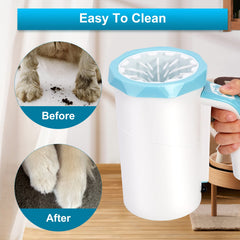 MYPIN 2400mAh rechargeable battery supports long use; up to 10 days of paw cleaning.