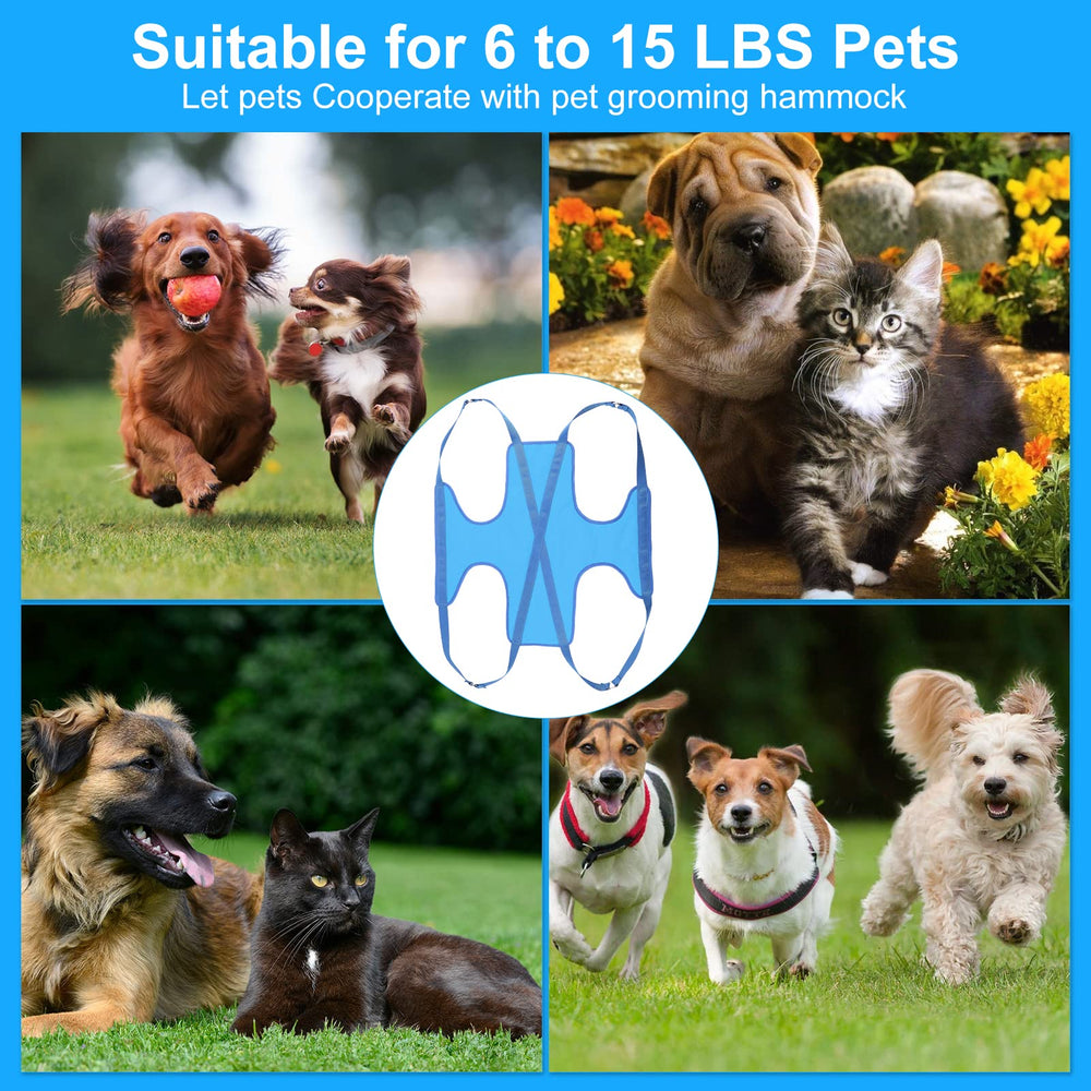 MYPIN compact stable hammock offers safe support for small to medium pets.