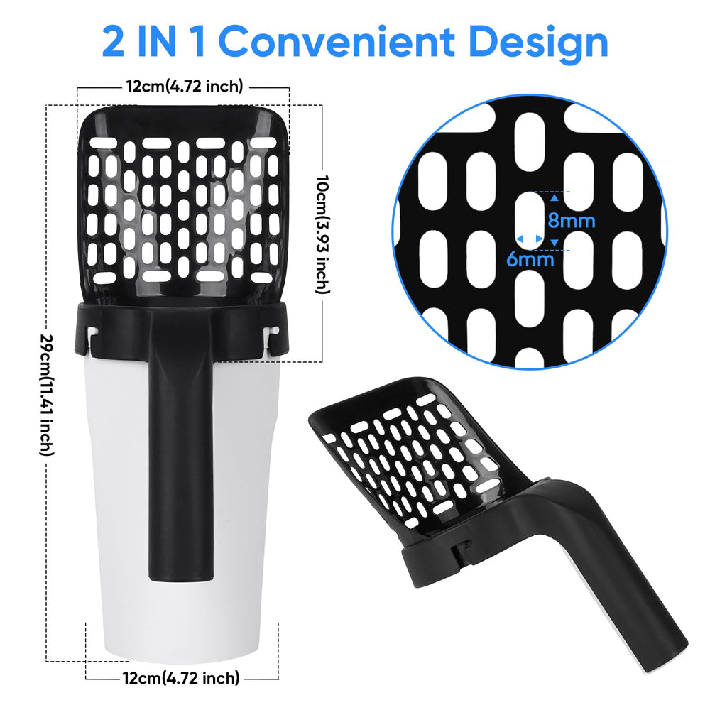 MYPIN poop bag dispenser next to bags for on-the-go cleanup
