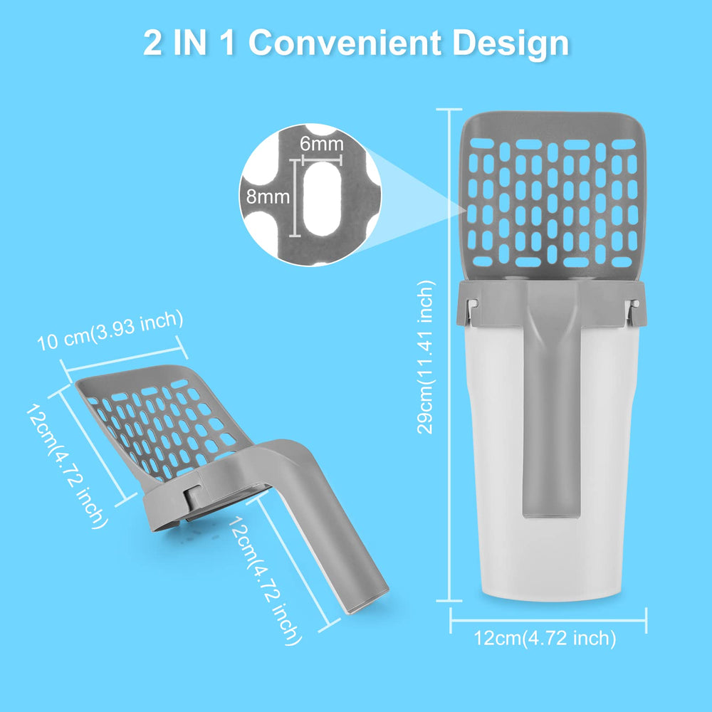 MYPIN scooper made of PP material delivers durability and easy handling.