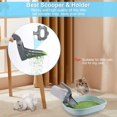 MYPIN waste can with sheltered lid keeps waste contained and odors minimal.