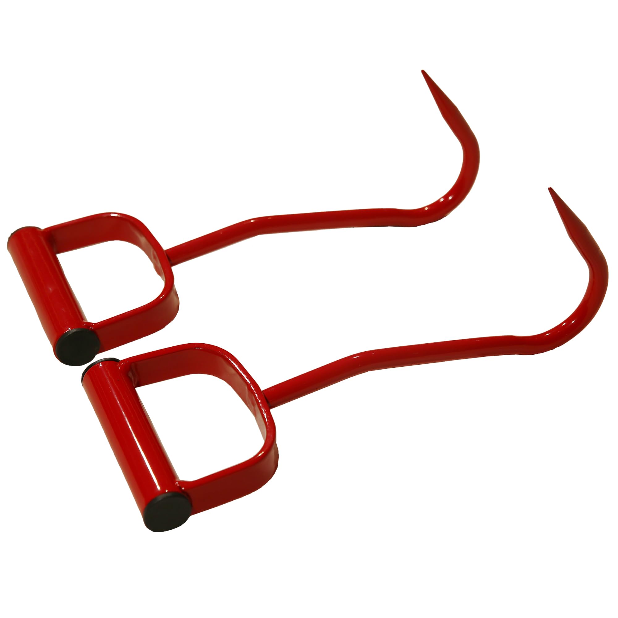 Myskuasin durable steel hay hook provides reliable leverage for heavy bale movement