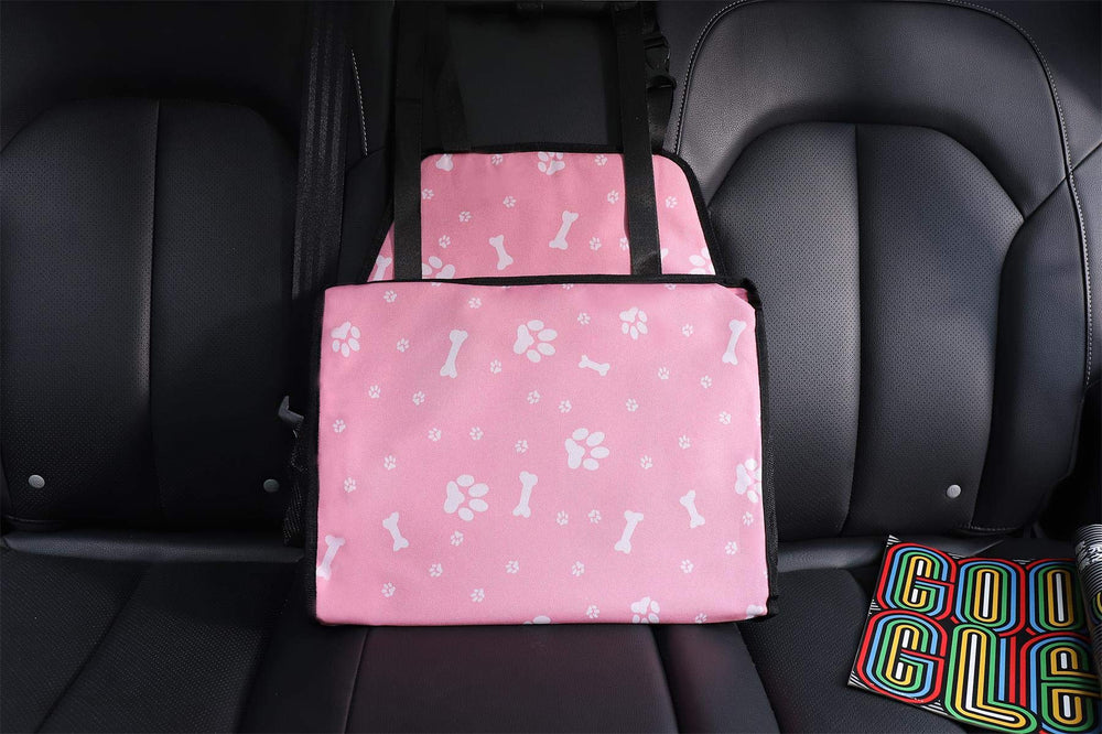 Myuilor Two-Metal-Rod Frame ensures upright stability for pets during drives.