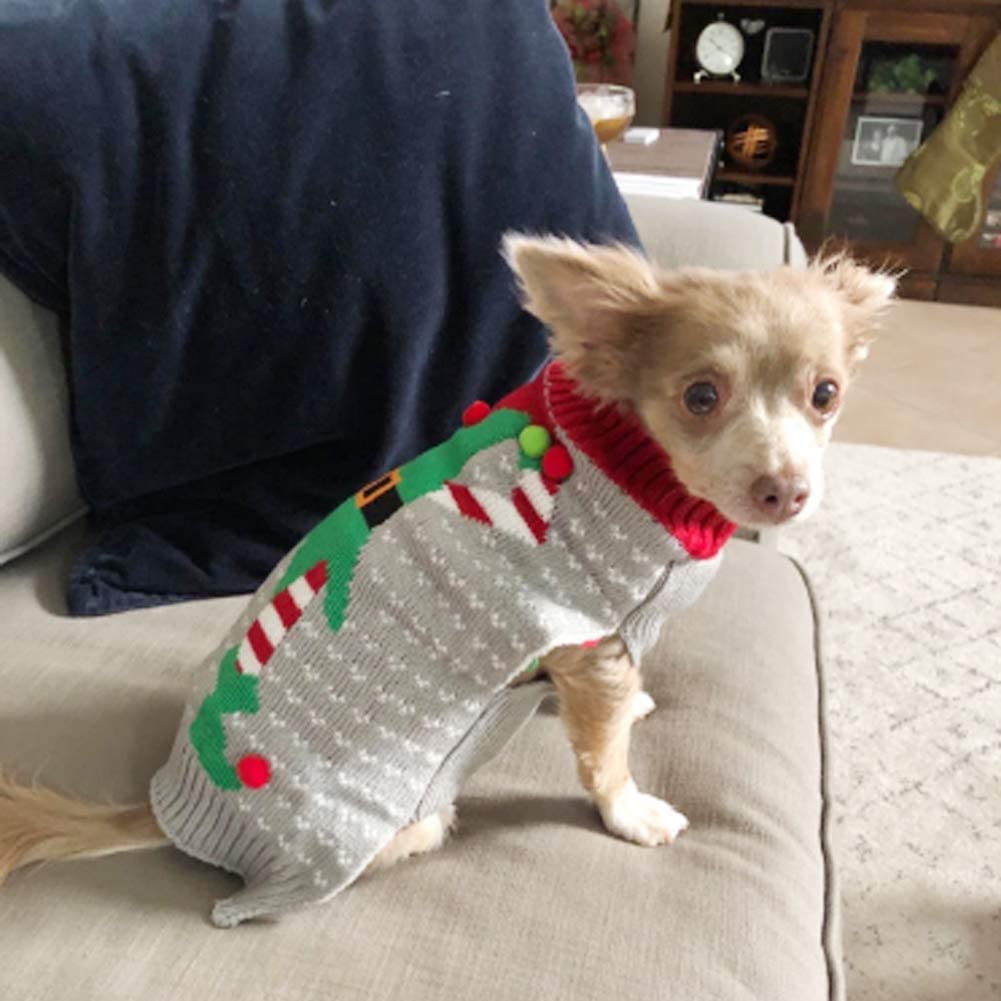 NACOCO dog sweater with clown pattern highlights playful holiday style for parties