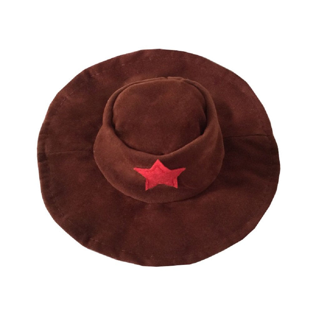NACOCO Cowboy Dog Costume fabric detail — high-quality material for comfy wear.