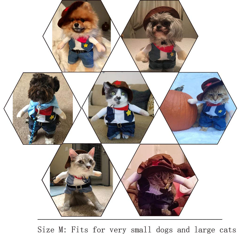NACOCO Cowboy Dog Costume party scene — ideal for holidays and festive celebrations.