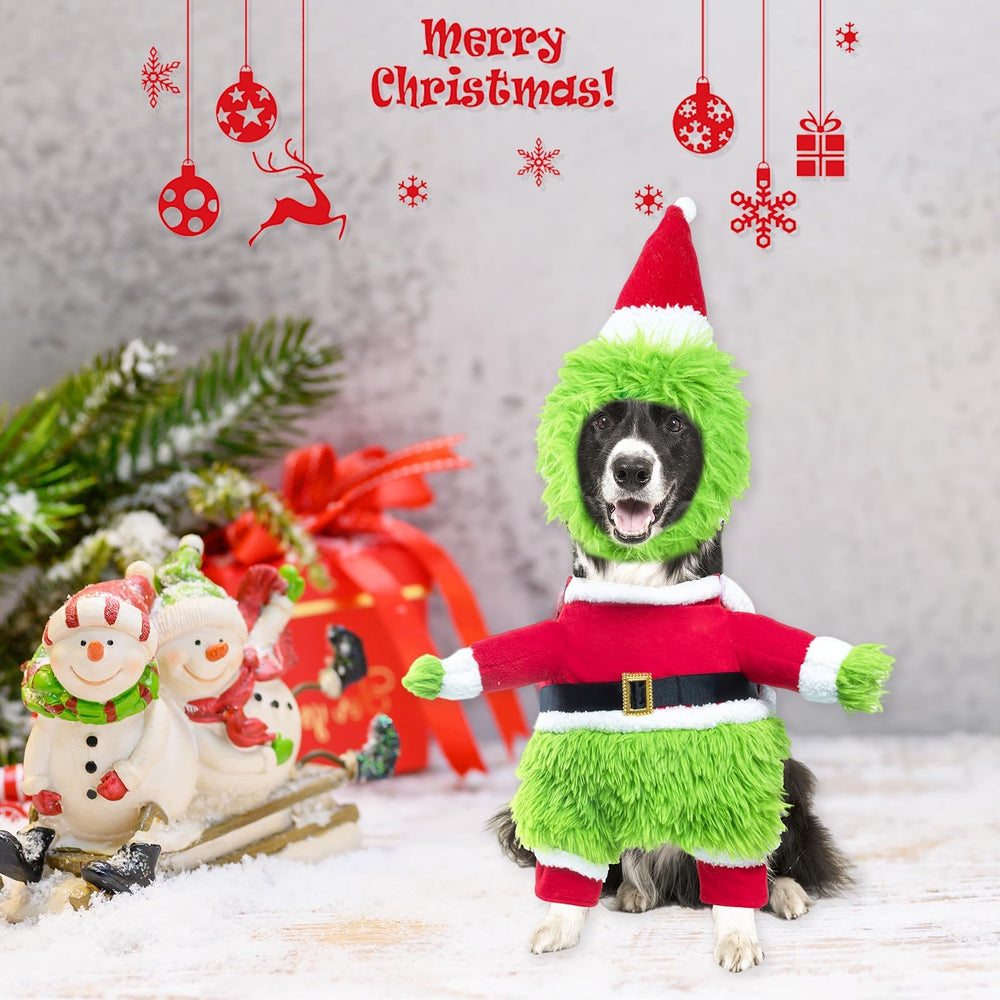 NACOCO dog costume with adjustable closures ensures easy on-off changes