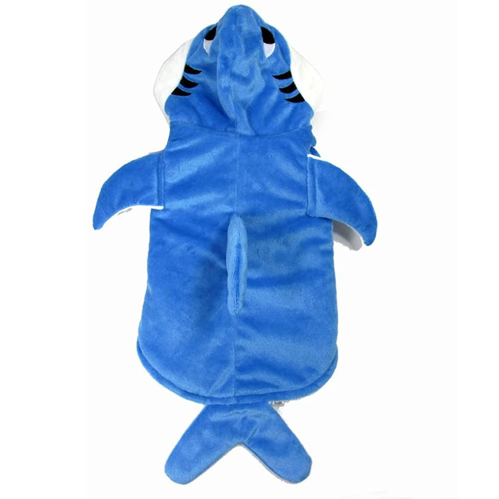 NACOCO dog shark costume winter warmth and festive appeal for celebrations.