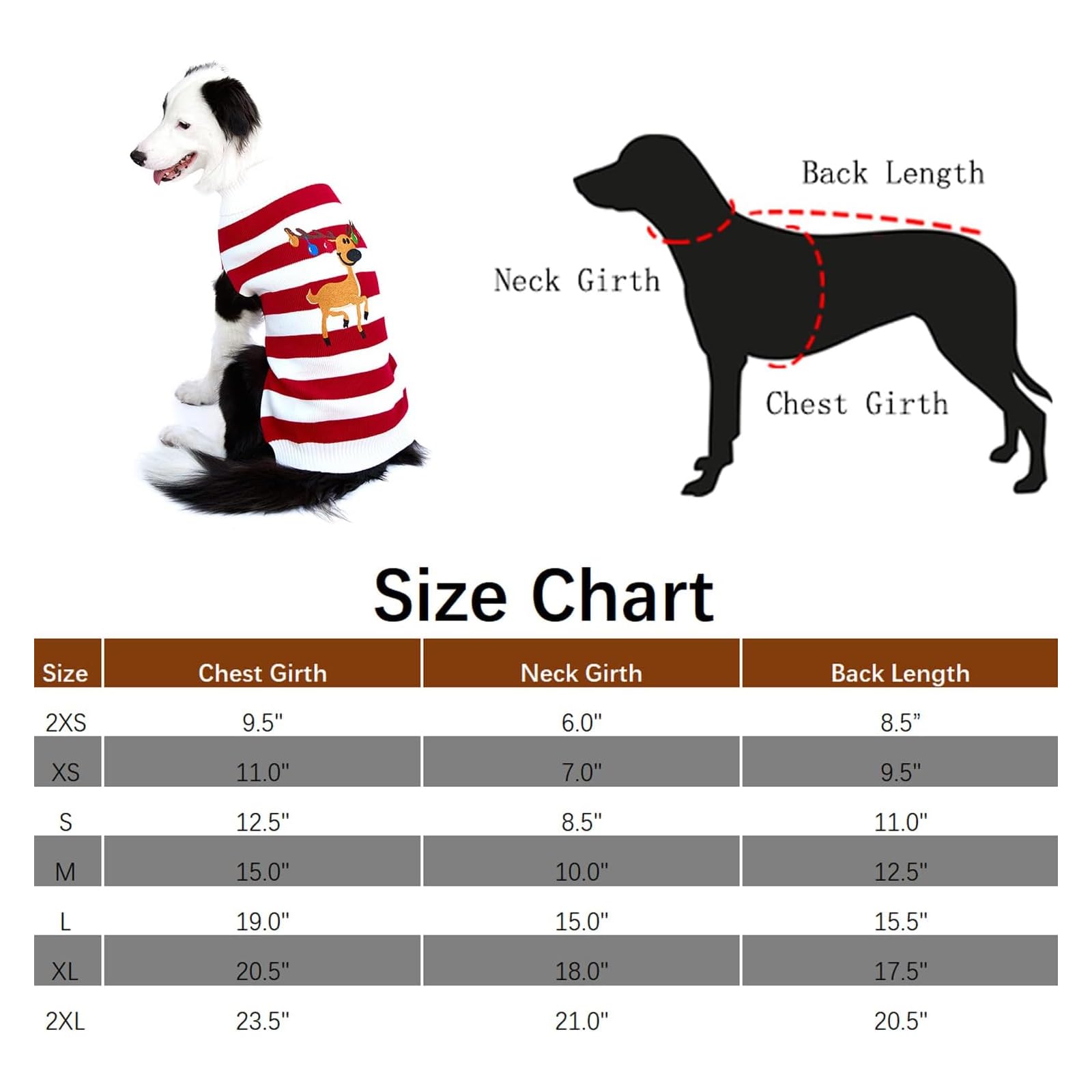 NACOCO dog sweater is a holiday-ready gift for pets and families.