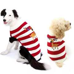 NACOCO dog sweater XXL size with chest, neck, and back measurements.
