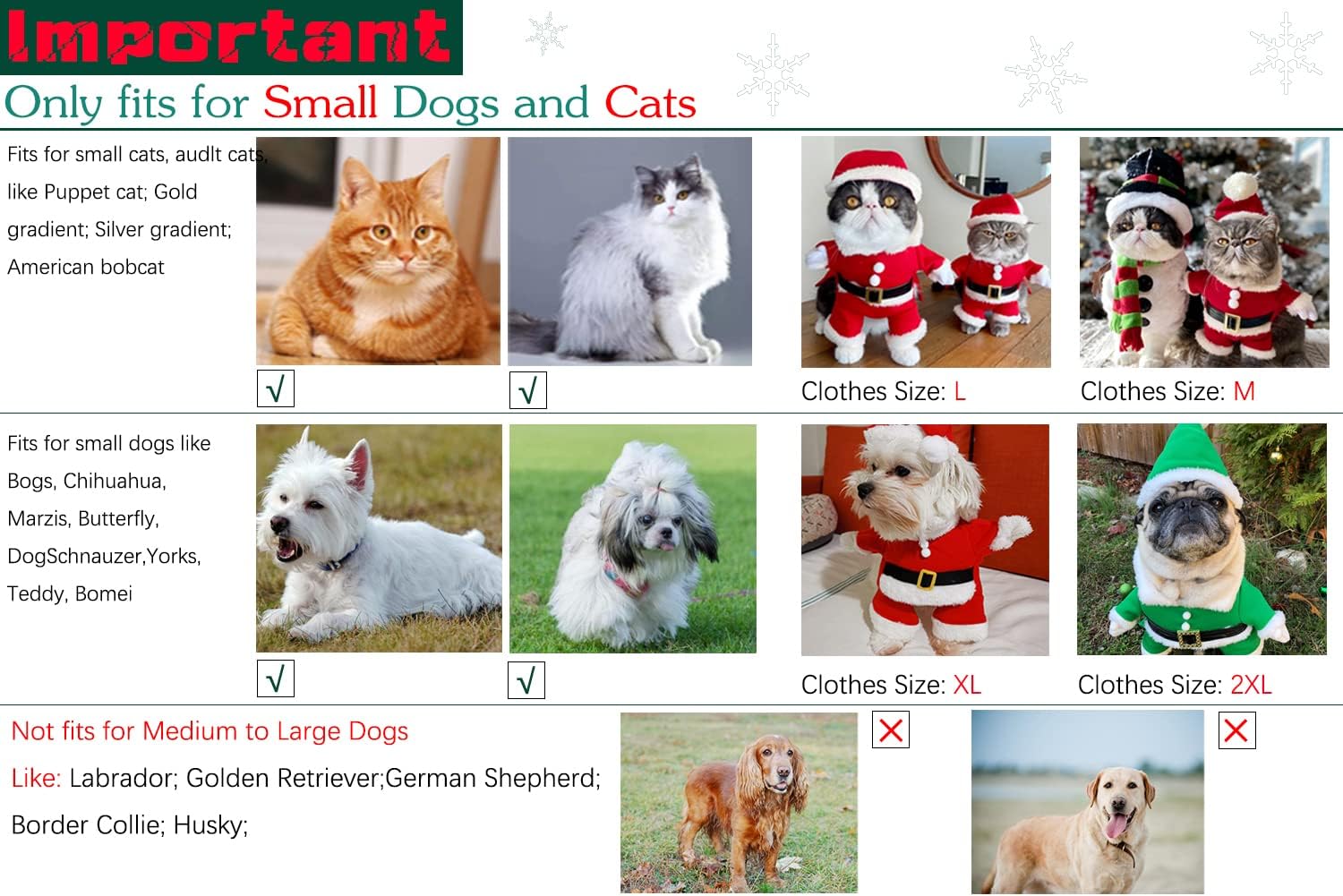 NACOCO pet costume worn on dog for cute holiday moments