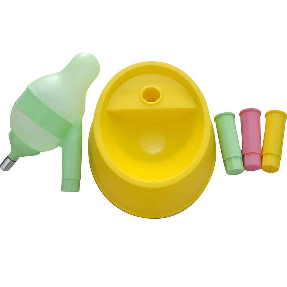 NACOCO pet standing water dispenser detachable pole enables easy cleaning.