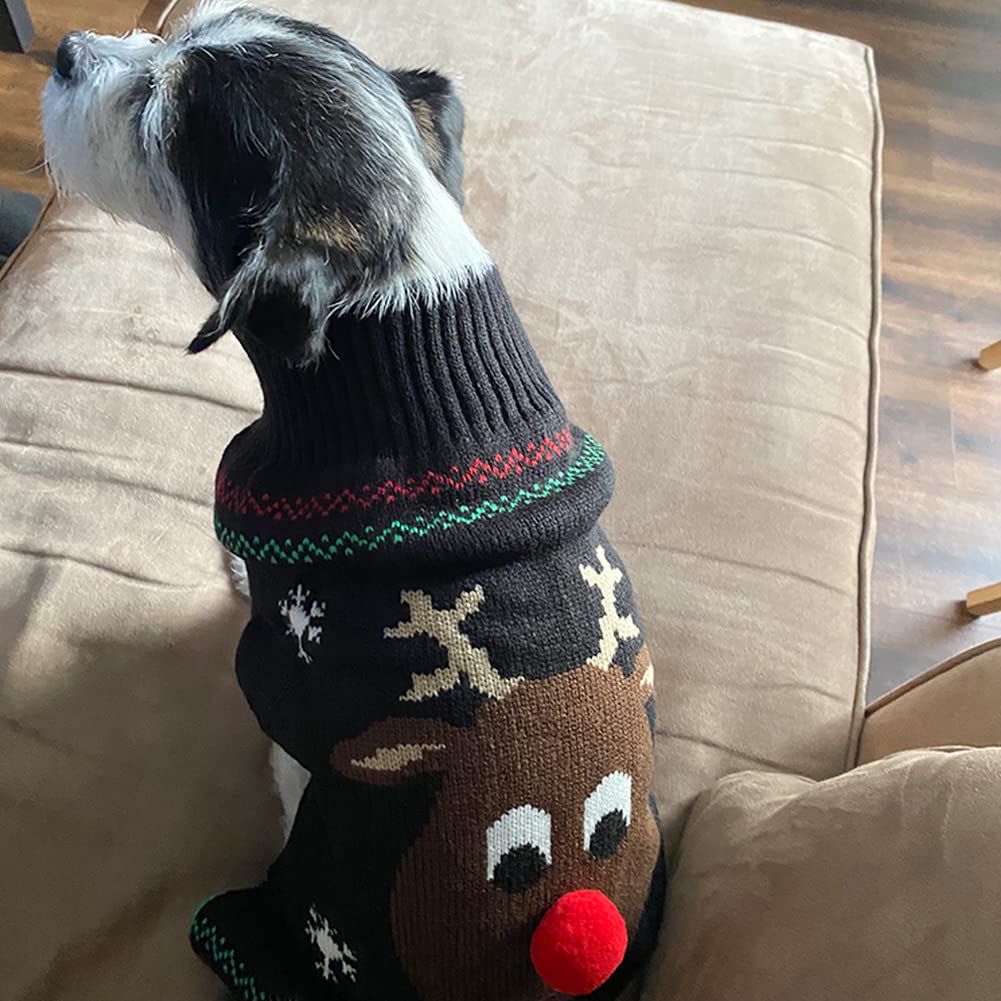 NACOCO pet clothes warm sweater outdoor-ready for winter walks.