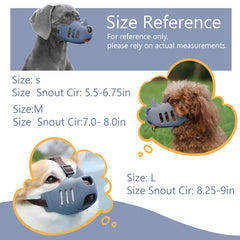 NACOCO Rhino-shaped muzzle available in Small, Medium, Large