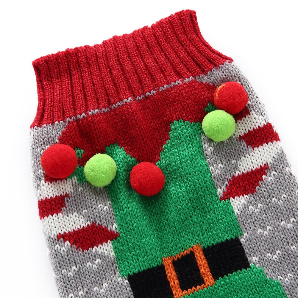 NACOCO soft acrylic knit dog sweater emphasizes breathable, cozy daily wear