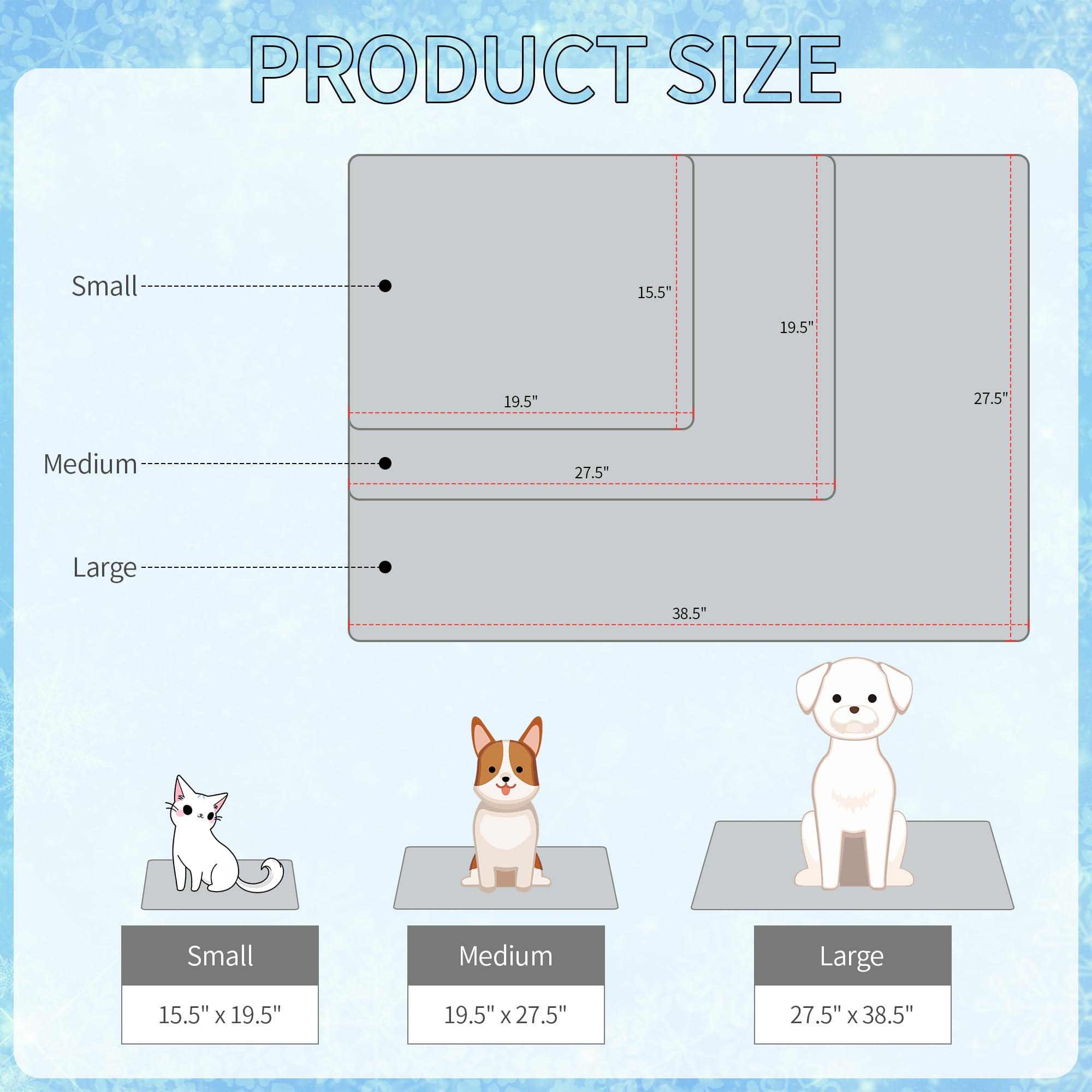 NACOCO cooling mat on bed/sofa setup for cats and small dogs