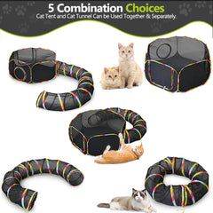 Naielfopet toy ball with bell provides interactive enrichment