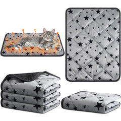 Namalu self warming cat bed star pattern pack assembled for cozy naps