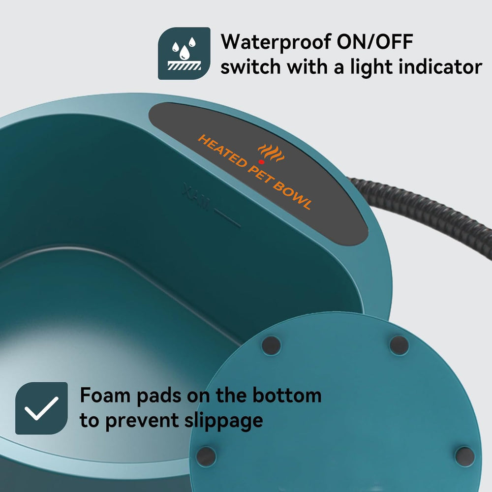 NAMSAN bottom foam pads provide stability on surfaces.