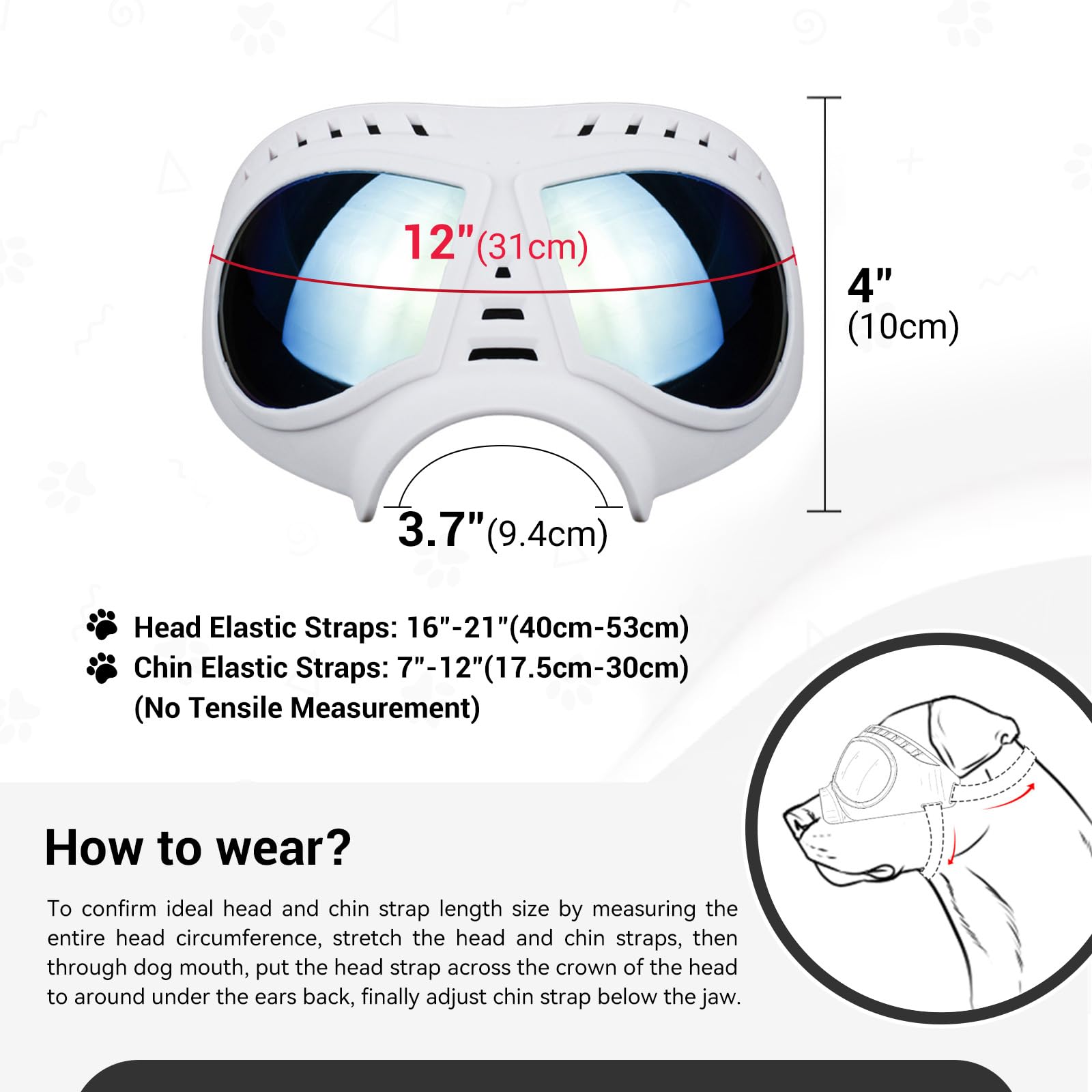 NAMSAN wide-coverage design stays on the head without rubbing.