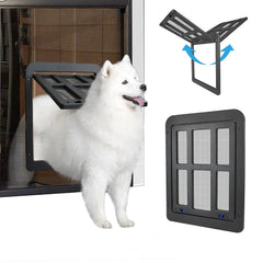 NAMSAN dog-screen-door flap inner panel offers easy pet access and smooth operation.