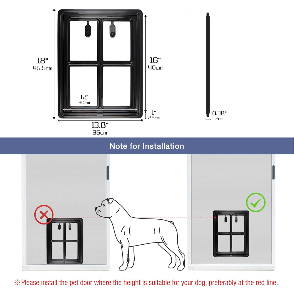 NAMSAN four retractable zips stabilize the top frame during installation.