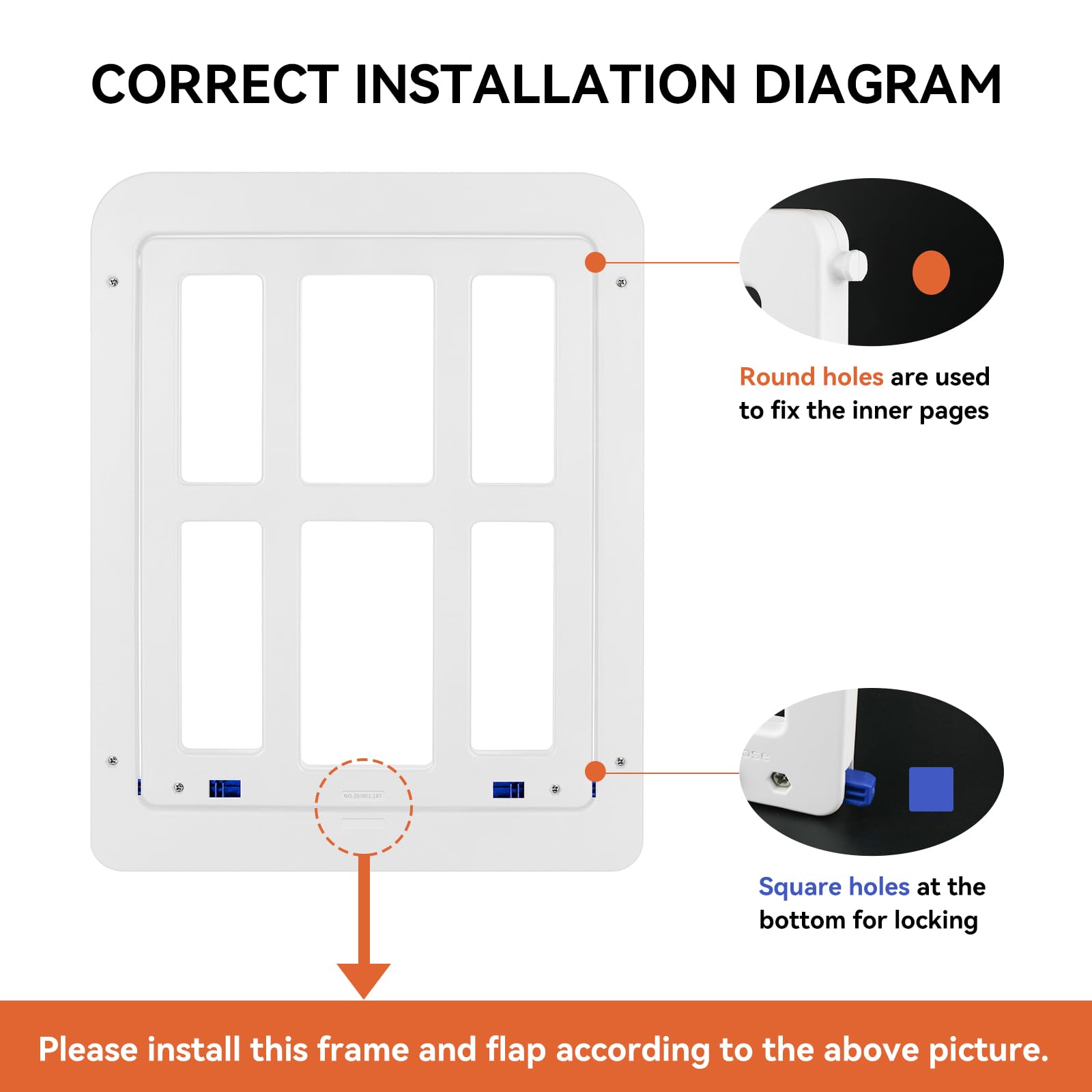 NAMSAN installation ready design fits most screens with simple steps and two person setup.