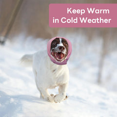 Nanaki dog ear muffs provide noise protection during fireworks and storms