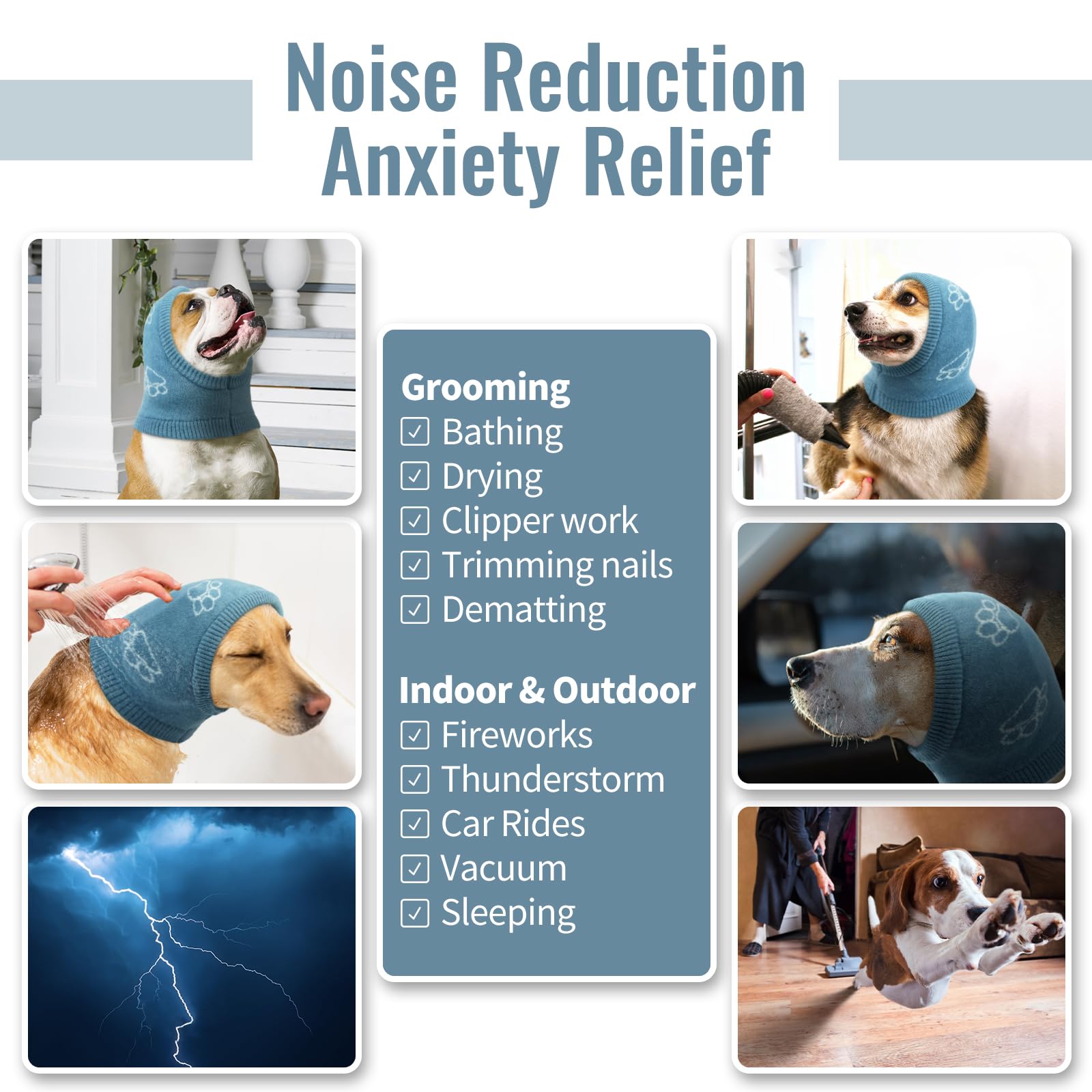 Nanaki ear wrap provides noise protection during fireworks