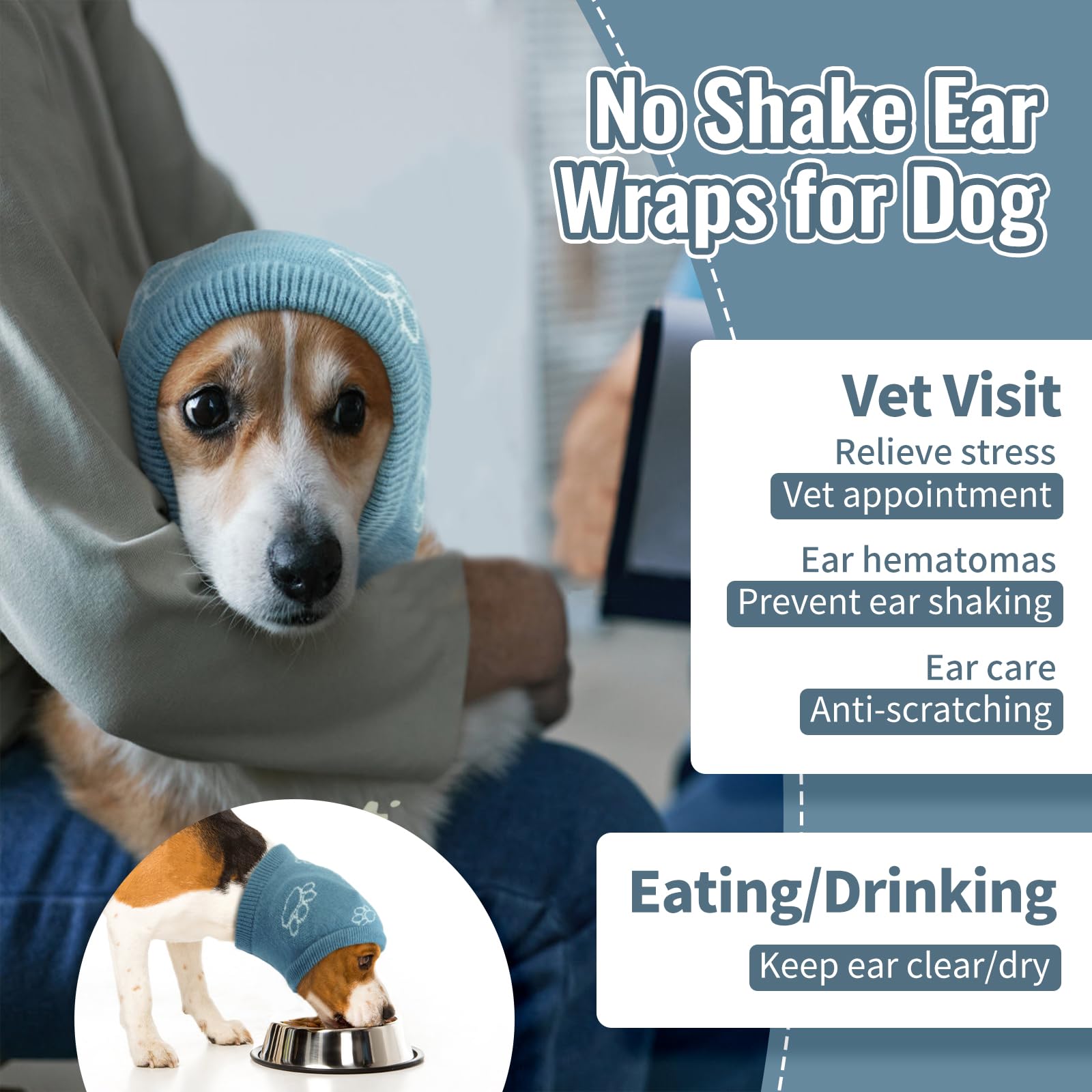 Nanaki warm ear cover worn outdoors for chilly weather