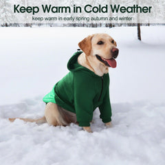 Nanaki Dog Hoodie zip-neck closeup highlights adjustable neck for comfy fit