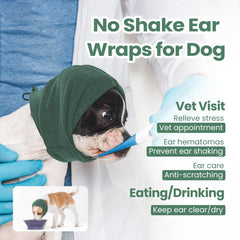 Nanaki ear wrap shows breathable fabric for comfortable wear.