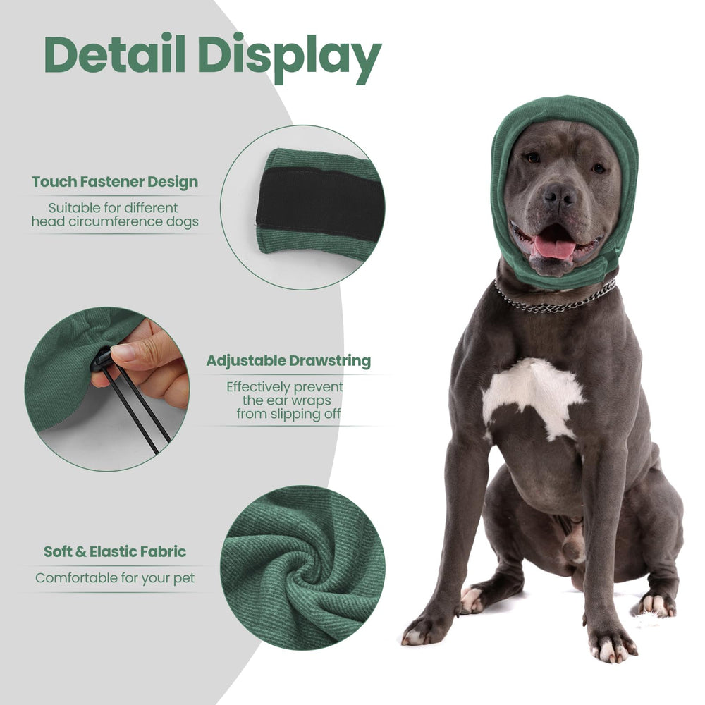 Nanaki sleep-friendly headband helps pets settle for quiet rest.
