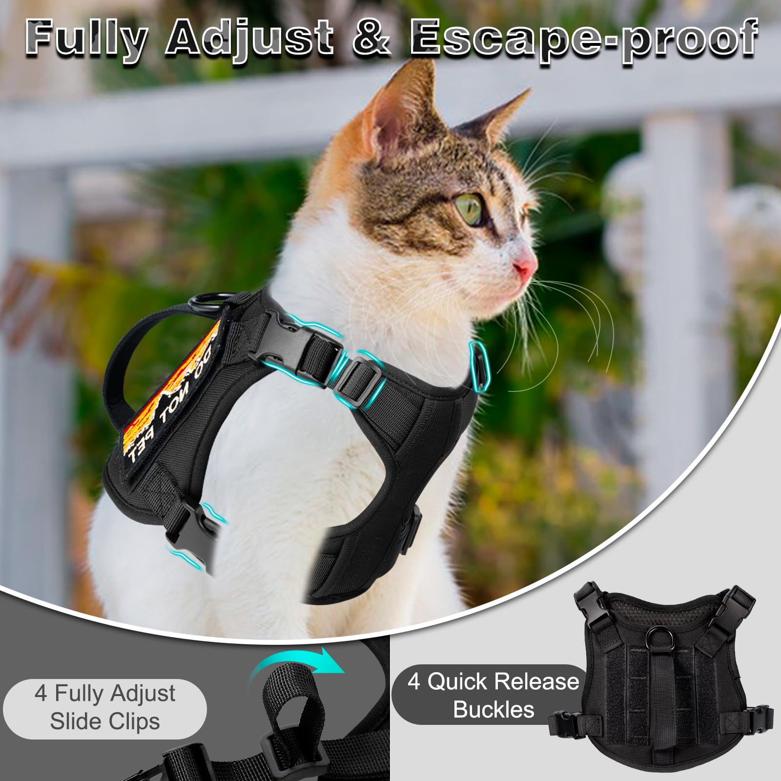 Nanappice 1050D nylon construction boosts durability for daily use