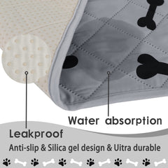 Nanbowang training pad waterproof top layer keeps surfaces dry