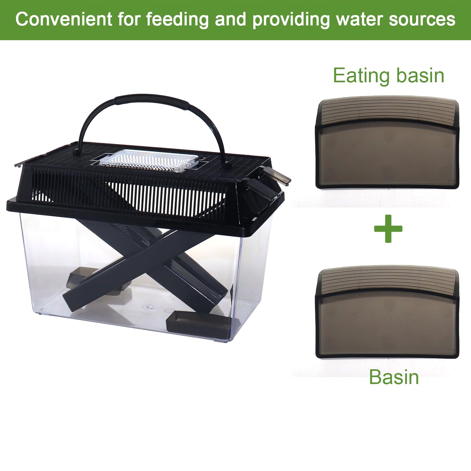 NANEEZOO Cricket Keeper handheld-design helps transport during outings
