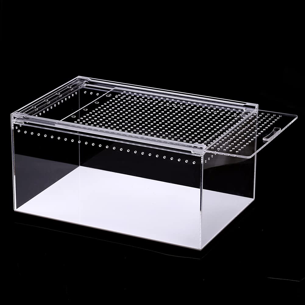 NANEEZOO Magnetic Acrylic Large Enclosure top view highlights air flow