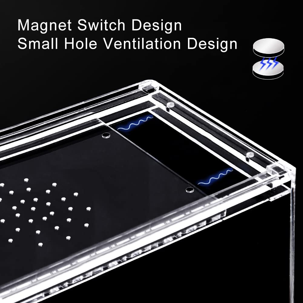 NANEEZOO stackable-base image shows secure water or substrate containment